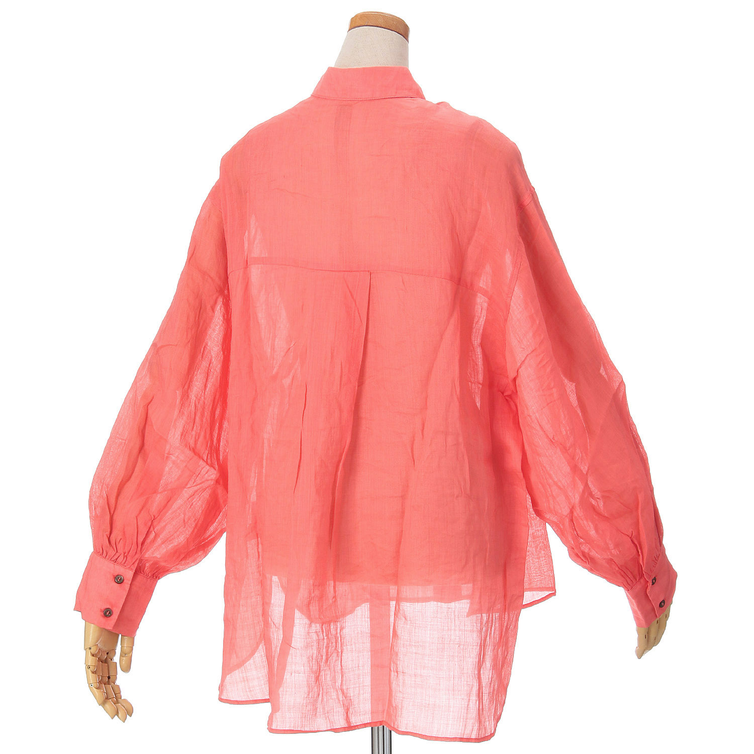 【Insta Live】vingtrois リネン袖ボリュームシャツ - 画像13