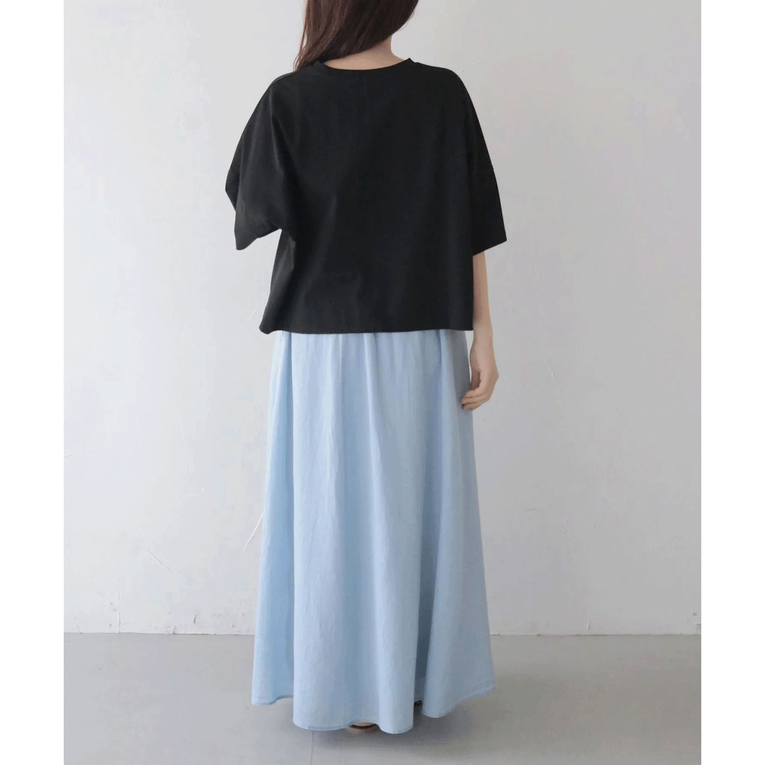 vingtrois ドライタッチコットン箔ロゴT - 画像11