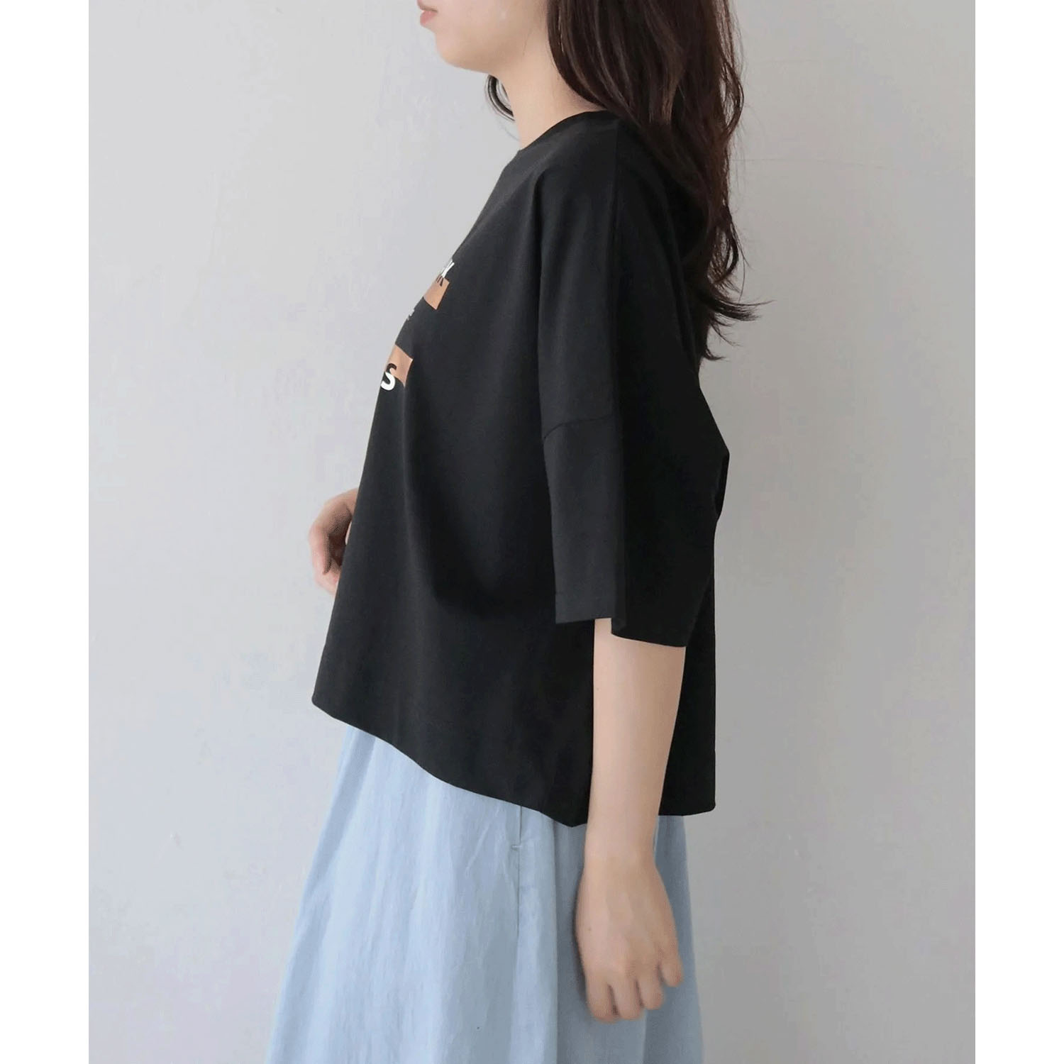 【Insta Live】vingtrois ドライタッチコットン箔ロゴT - 画像13