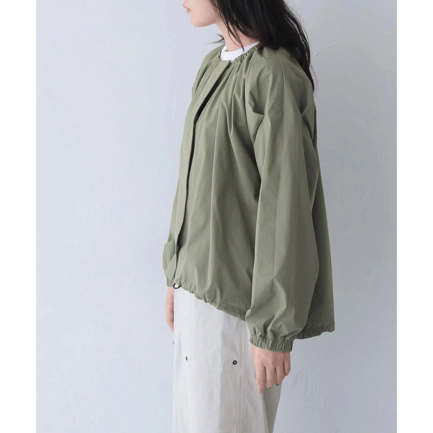 【Insta Live】Lant Kalte 機能素材ギャザーブルゾン - 画像10