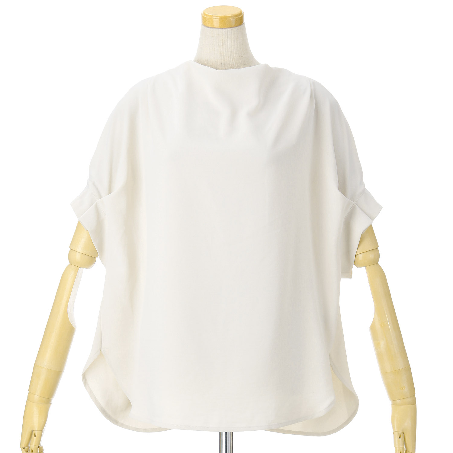 Emilyan ハイストレッチカルゼワッシャーブラウス - 画像1