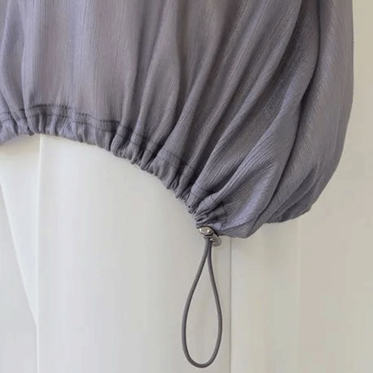 【動画あり】Vingtrois シアー切替ウェーブデザインプルオーバー - 画像14