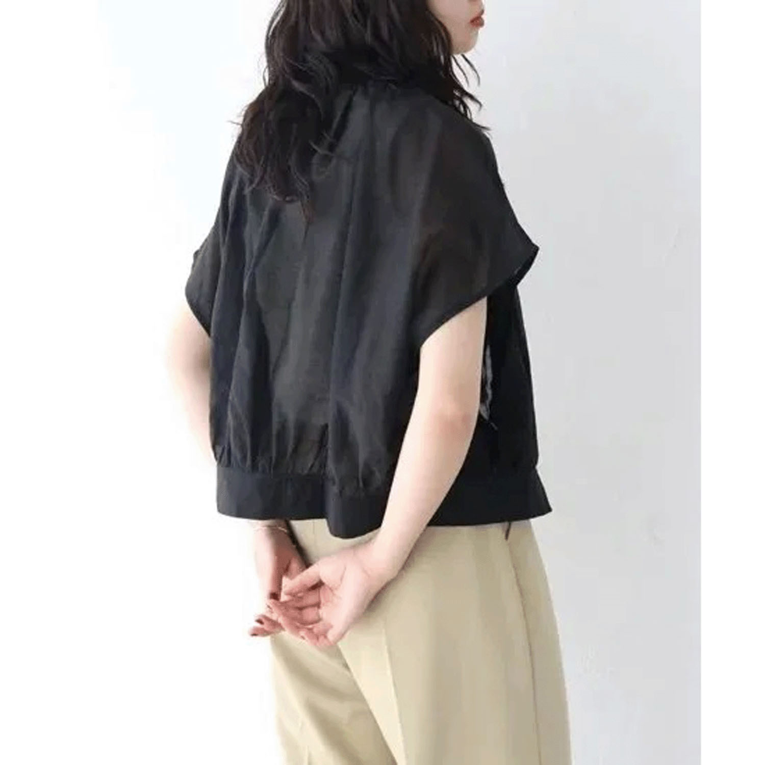 【動画あり】Vingtrois シアーフレンチブルゾン - 画像12