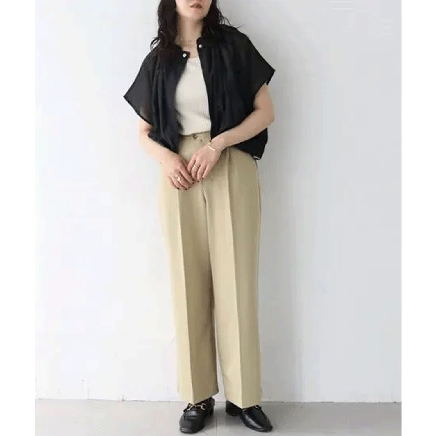 【動画あり】Vingtrois シアーフレンチブルゾン - 画像14