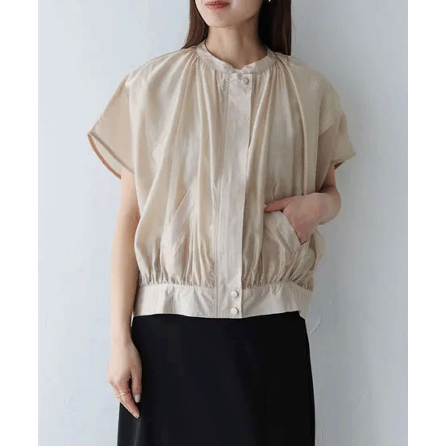 【動画あり】Vingtrois シアーフレンチブルゾン - 画像19