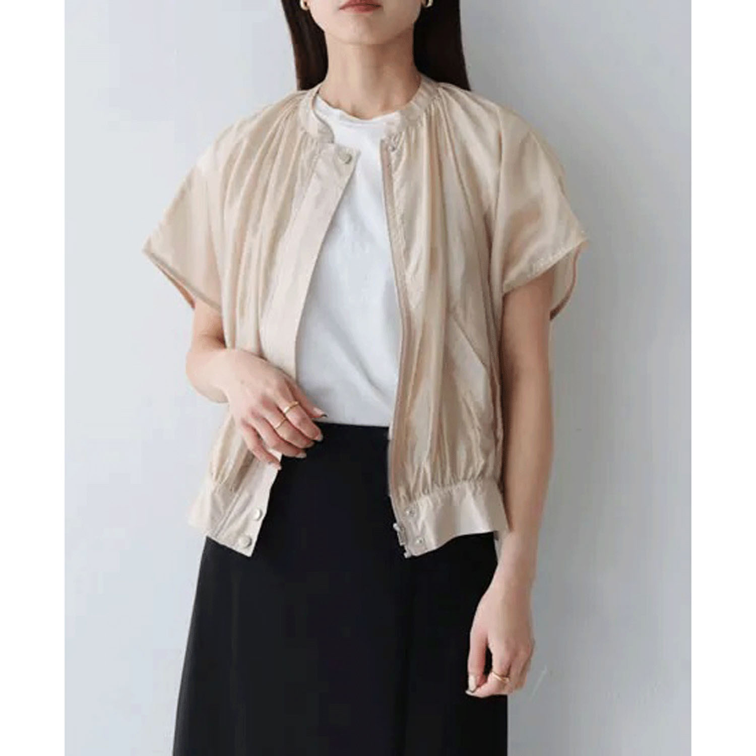 【動画あり】Vingtrois シアーフレンチブルゾン - 画像23