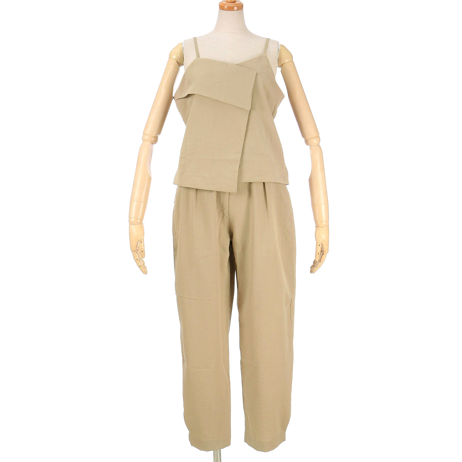 【Insta Live】【動画あり】Vingtrois リネンタッチカーブパンツ - 画像24