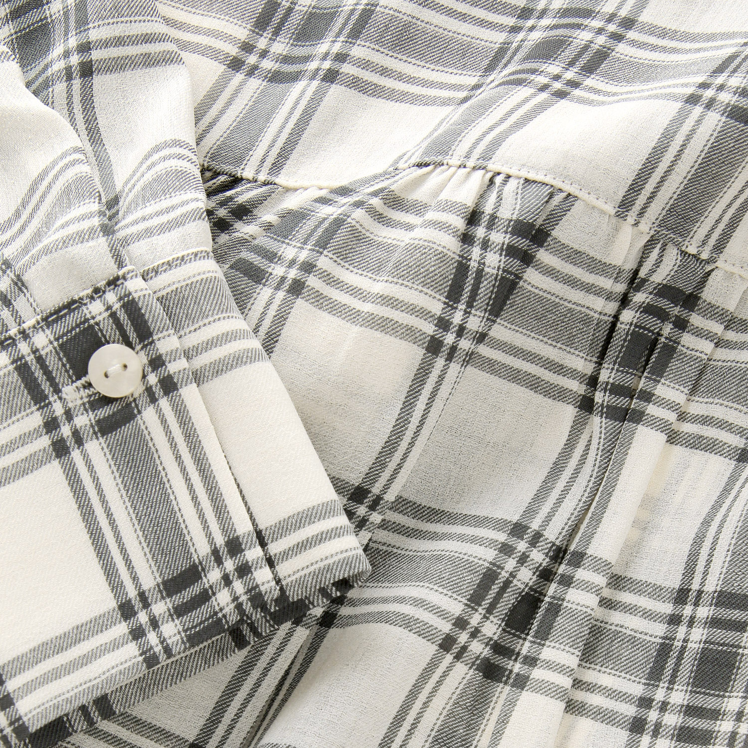 Emilyan シアリニーチェックシャツ - 画像4