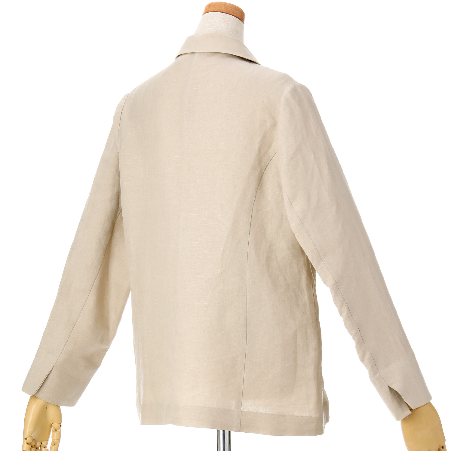 Emilyan リュクス麻レーヨンジャケット - 画像3