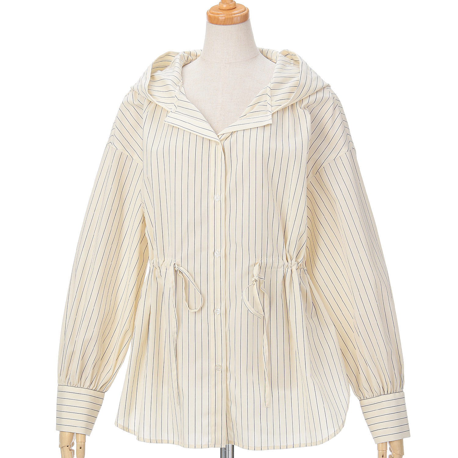 innowaveTCブロード（ストライプ）シャツ - 画像1