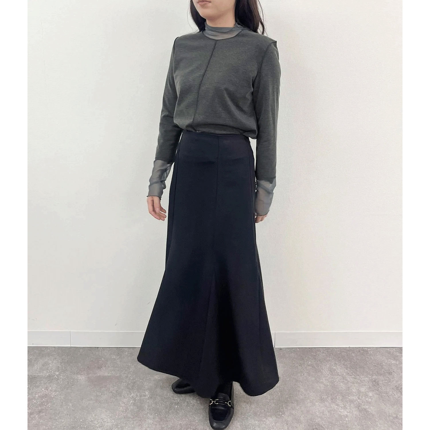 vingtrois  ソフトタッチシアーハイネック - 画像11