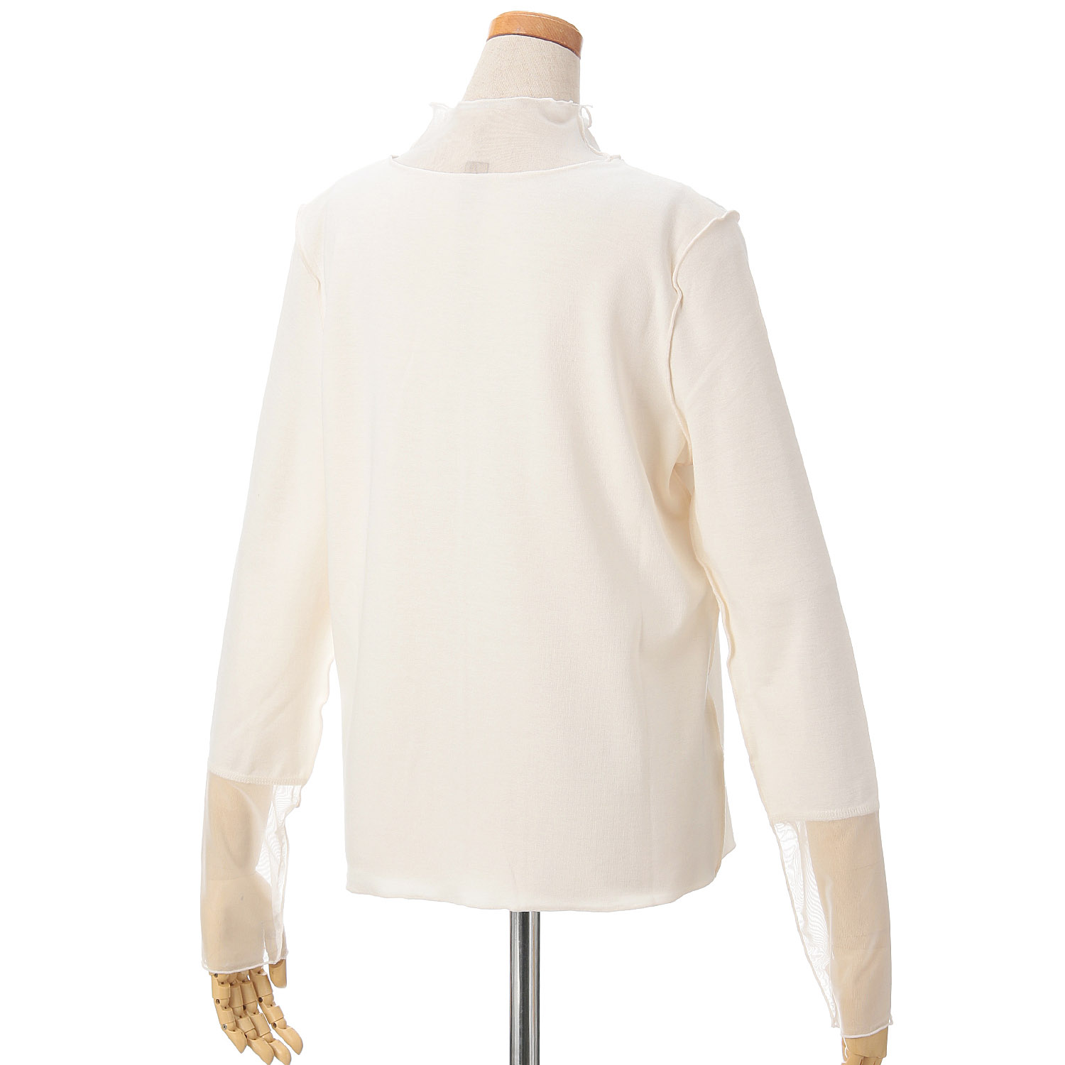 vingtrois  ソフトタッチシアーハイネック - 画像16