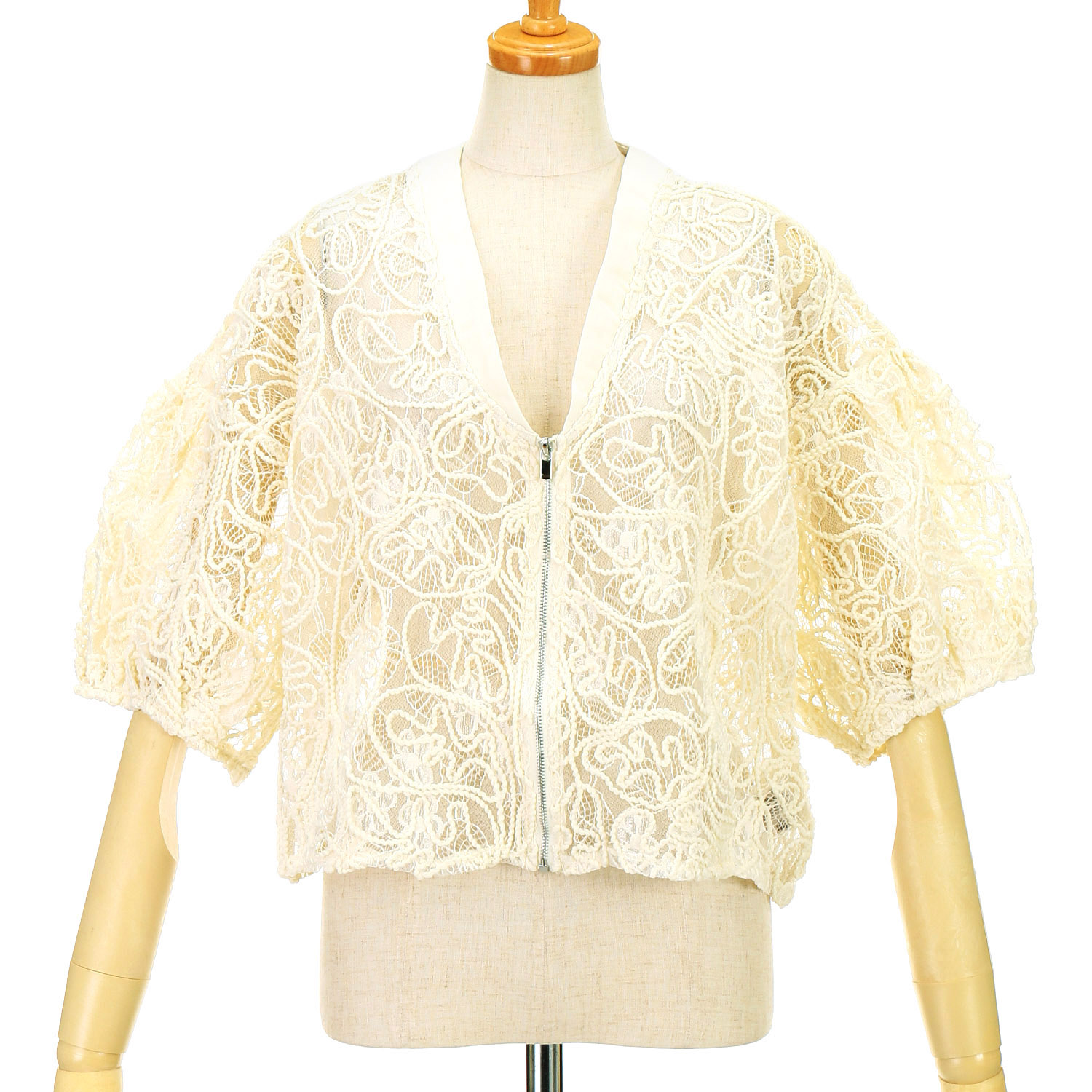 vingtrois コード刺繍ブルゾン - 画像1