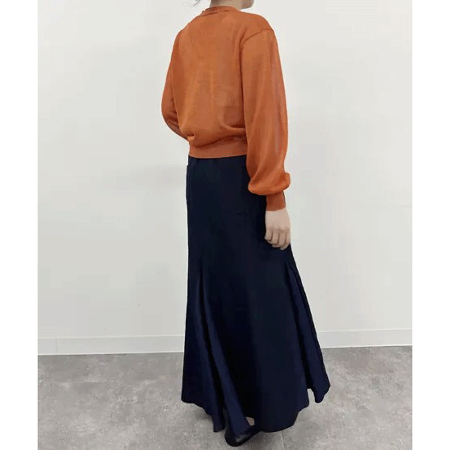 vingtrois Vネックシアーカーデ - 画像9