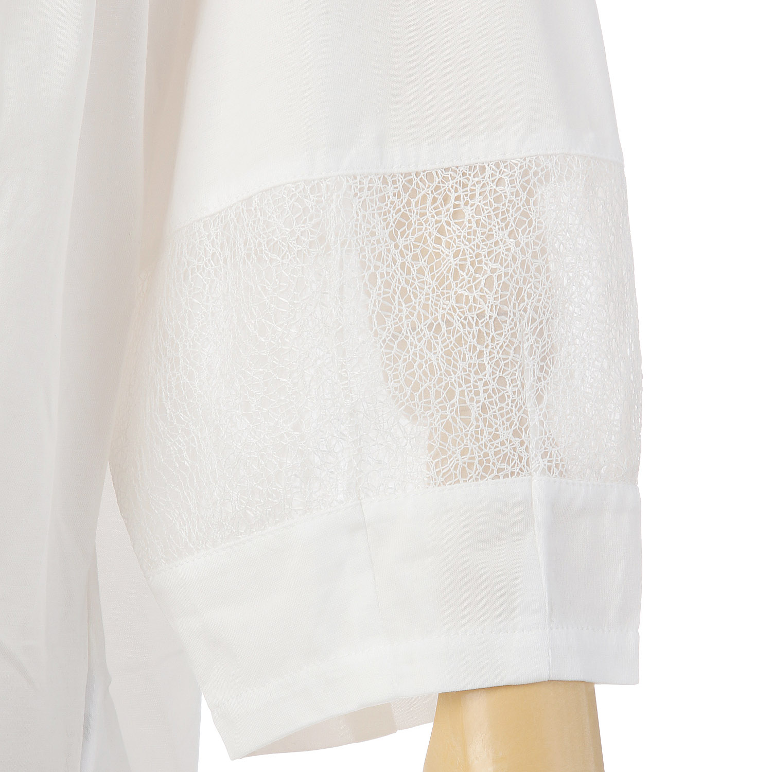 vingtrois ドライタッチコットンランタンスリーブプルオーバー - 画像6