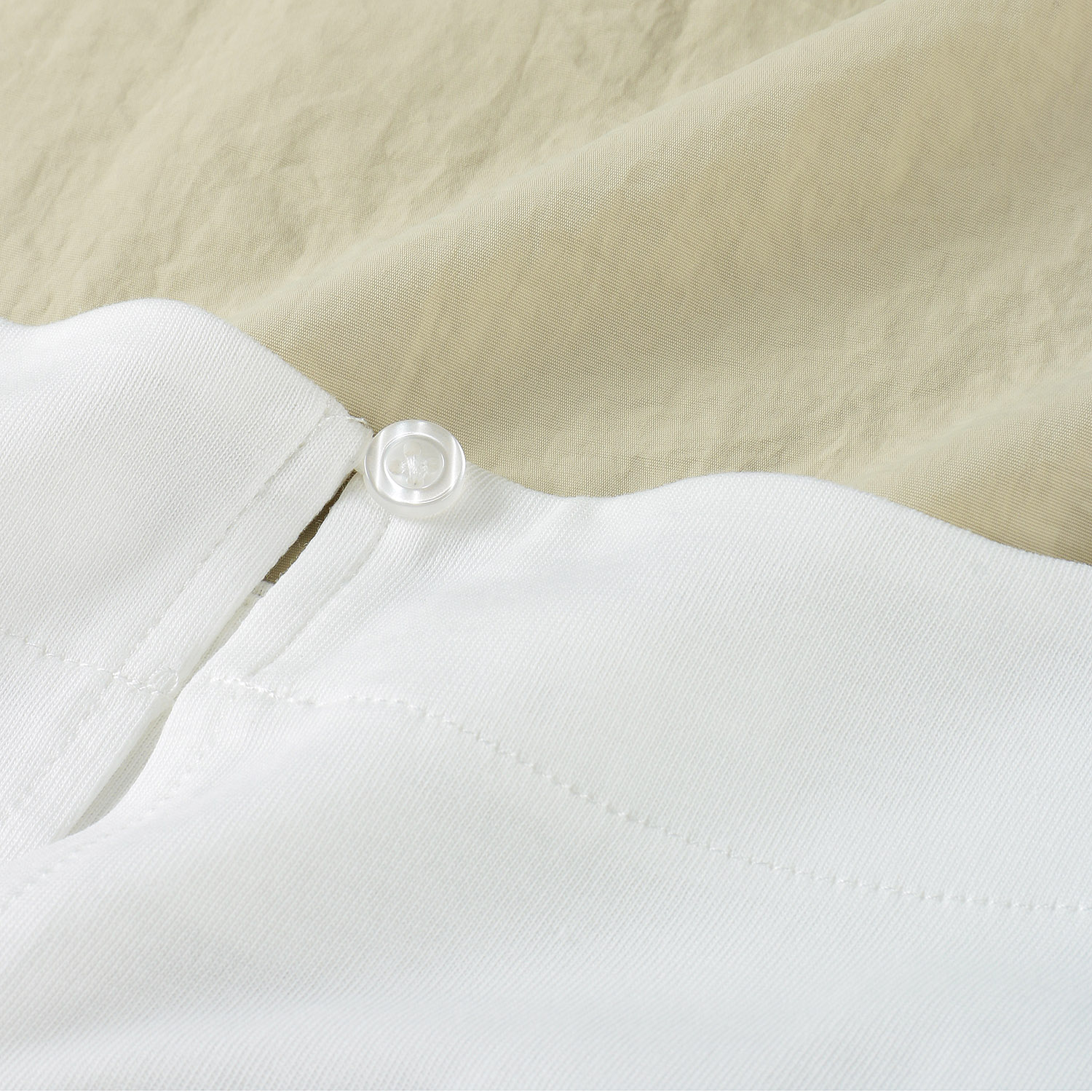 【InstaLive】Vingtrois 異素材ドッキングワンピース - 画像11