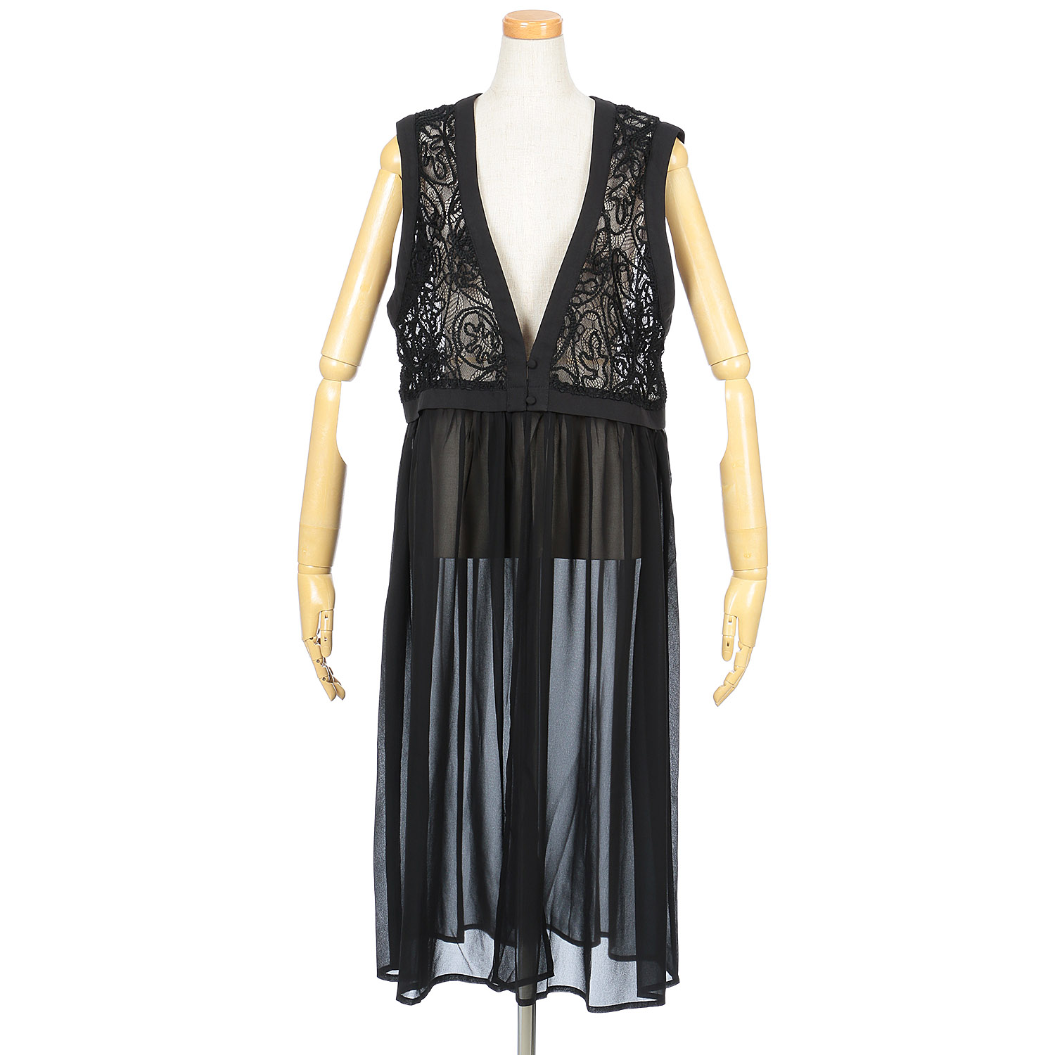 【Insta Live】vingtrois レースドッキングジレ - 画像12