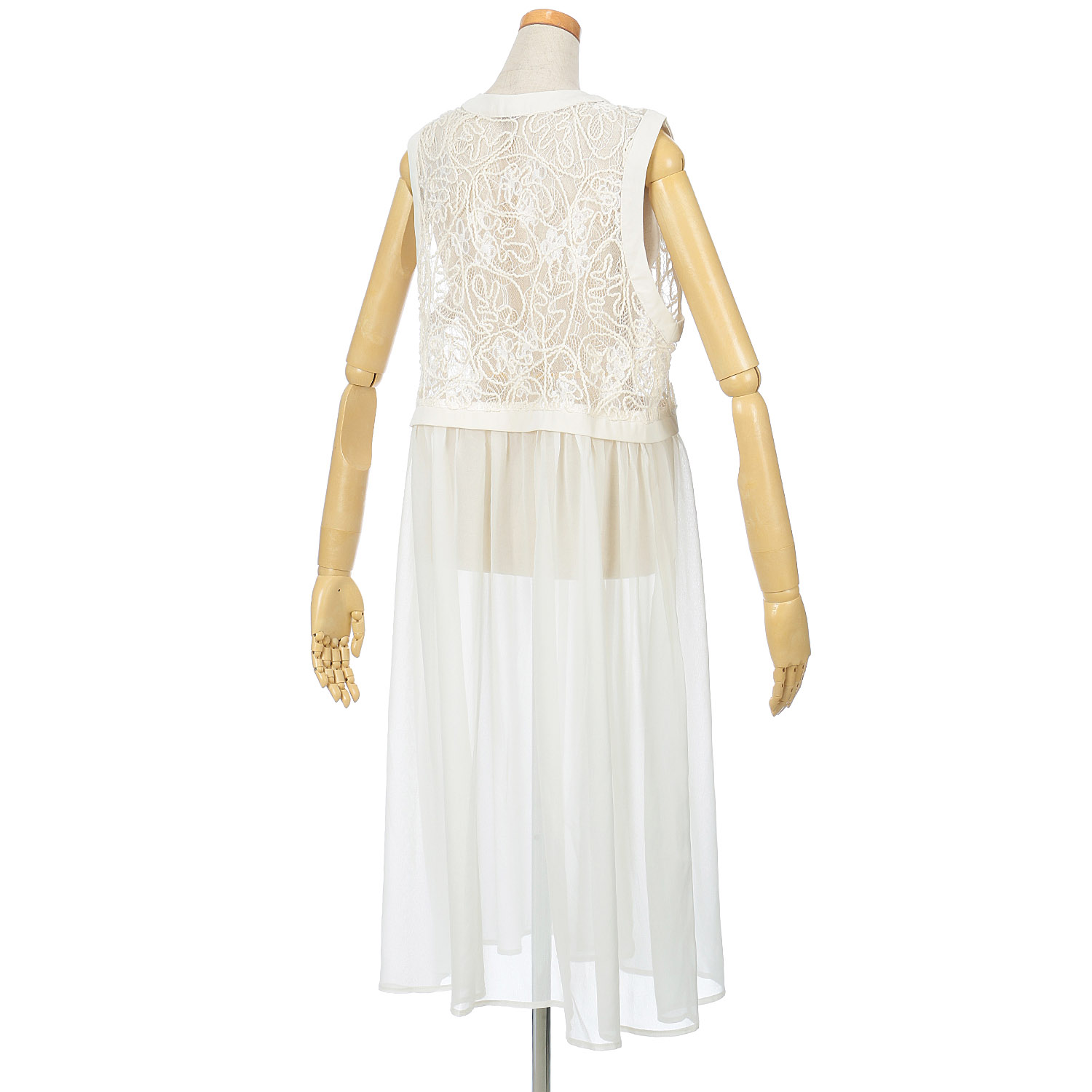 【Insta Live】vingtrois レースドッキングジレ - 画像14