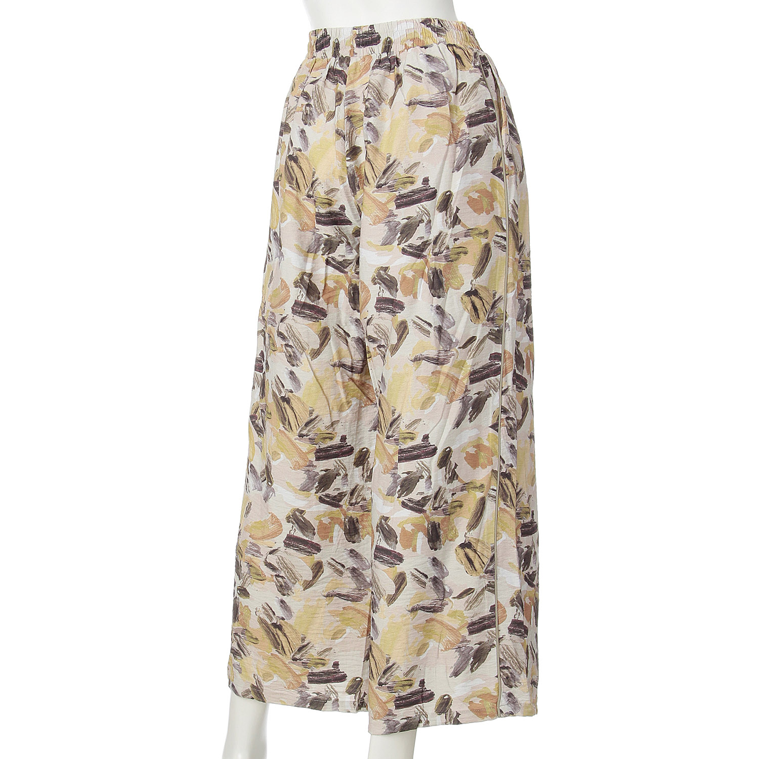 vingtrois ニュアンス花柄ワイドパンツ - 画像2