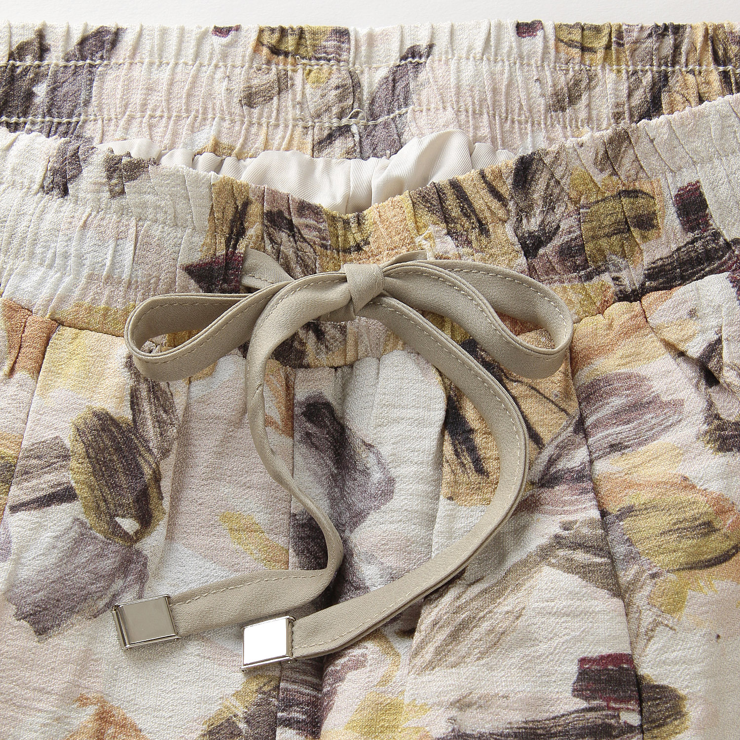 vingtrois ニュアンス花柄ワイドパンツ - 画像3