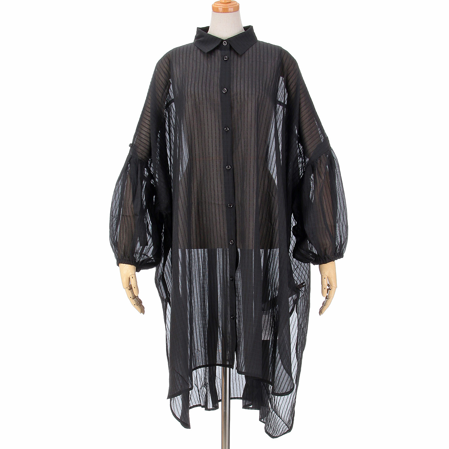 【InstaLive】【動画あり】 vingtrois オーバーシアーストライプシャツ - 画像2