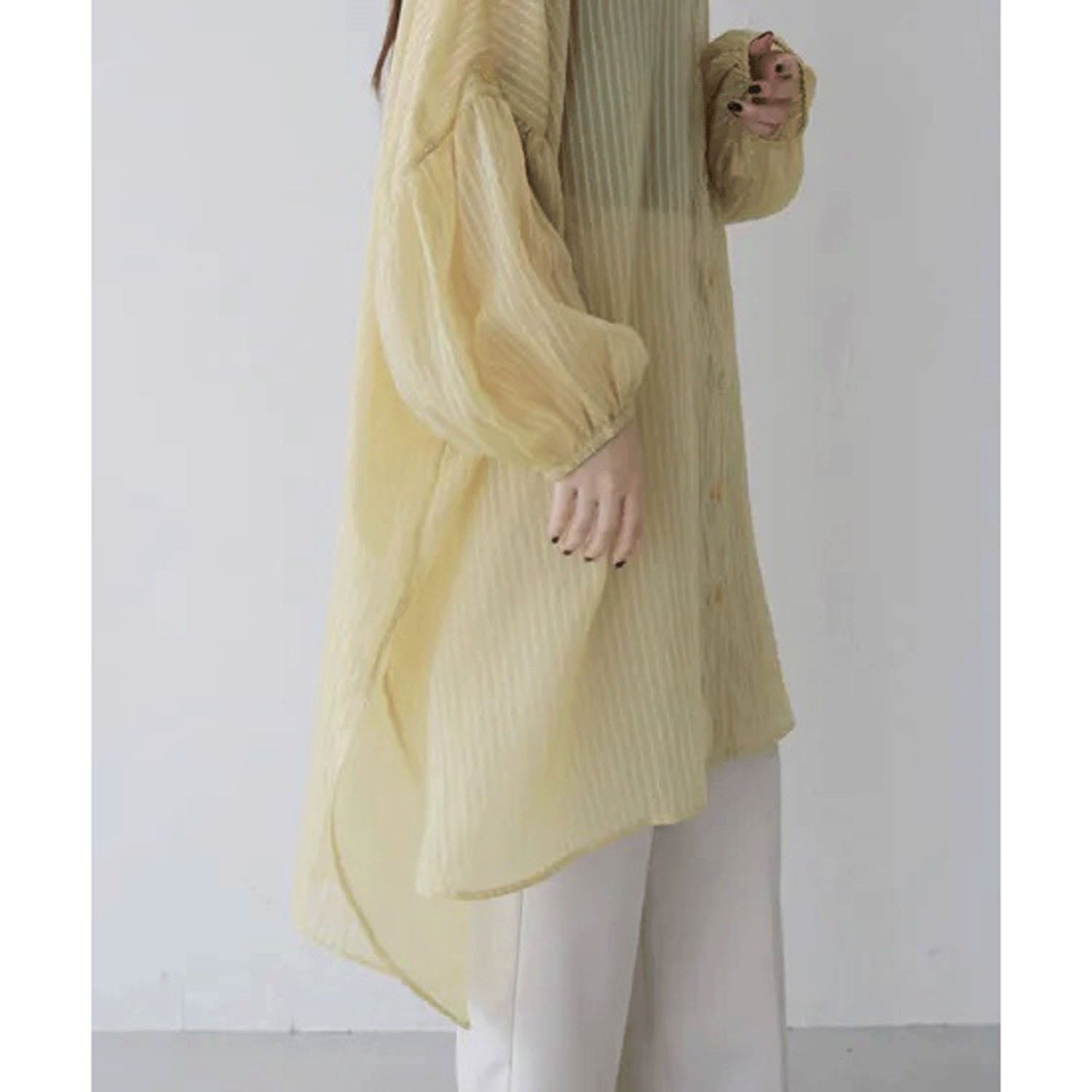 【InstaLive】【動画あり】 vingtrois オーバーシアーストライプシャツ - 画像11