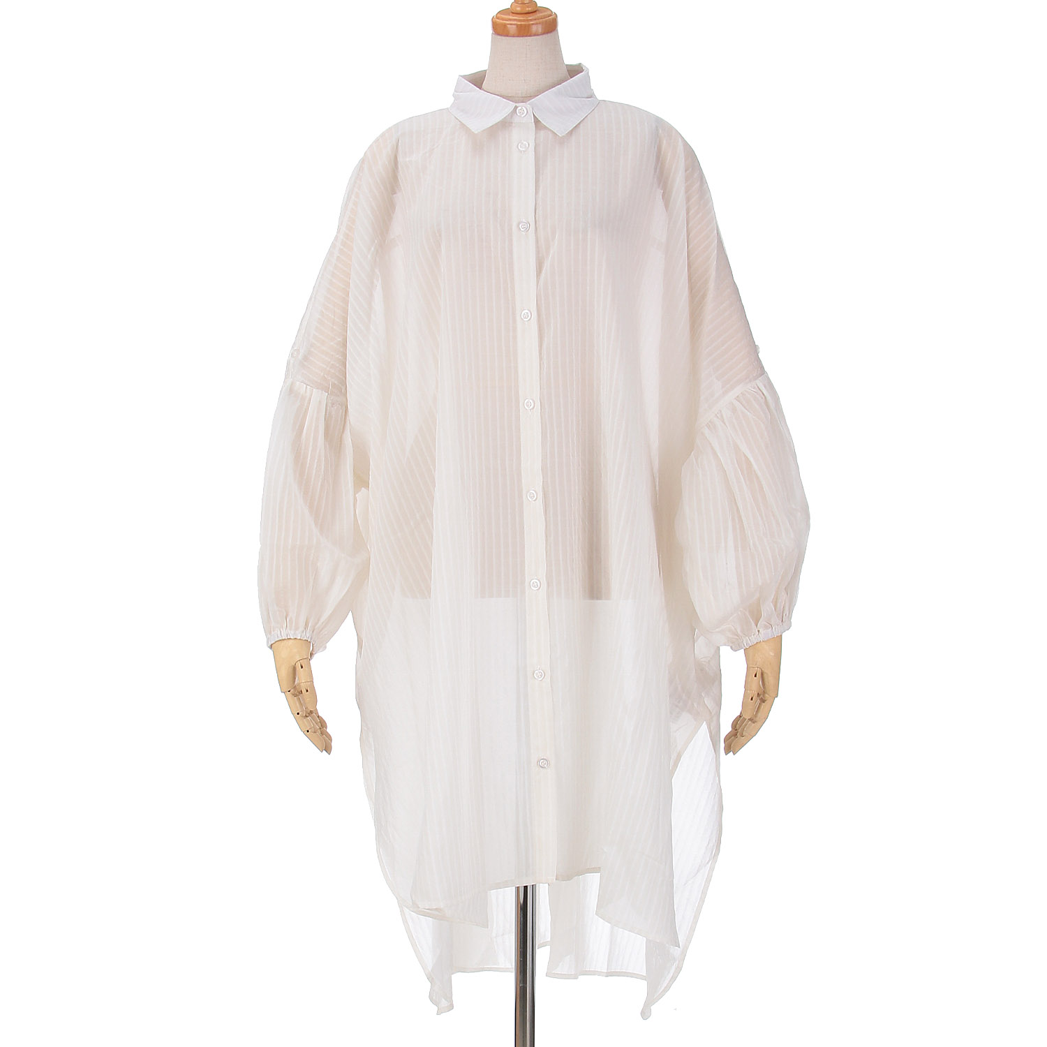 【InstaLive】【動画あり】 vingtrois オーバーシアーストライプシャツ - 画像3