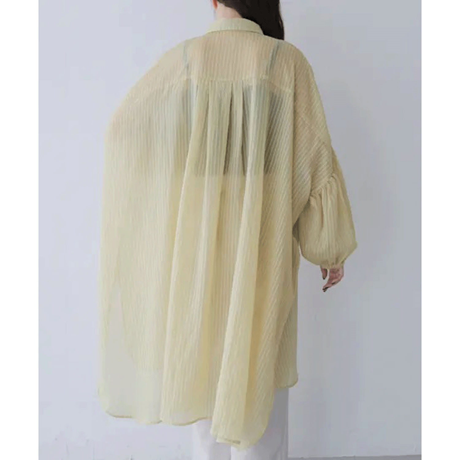 【InstaLive】【動画あり】 vingtrois オーバーシアーストライプシャツ - 画像6