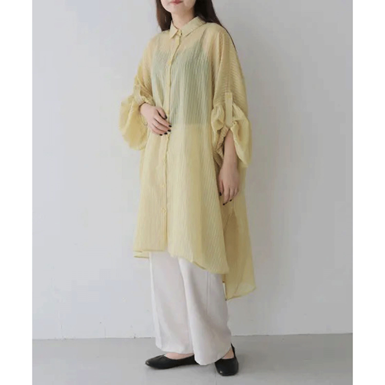 【InstaLive】【動画あり】 vingtrois オーバーシアーストライプシャツ - 画像10