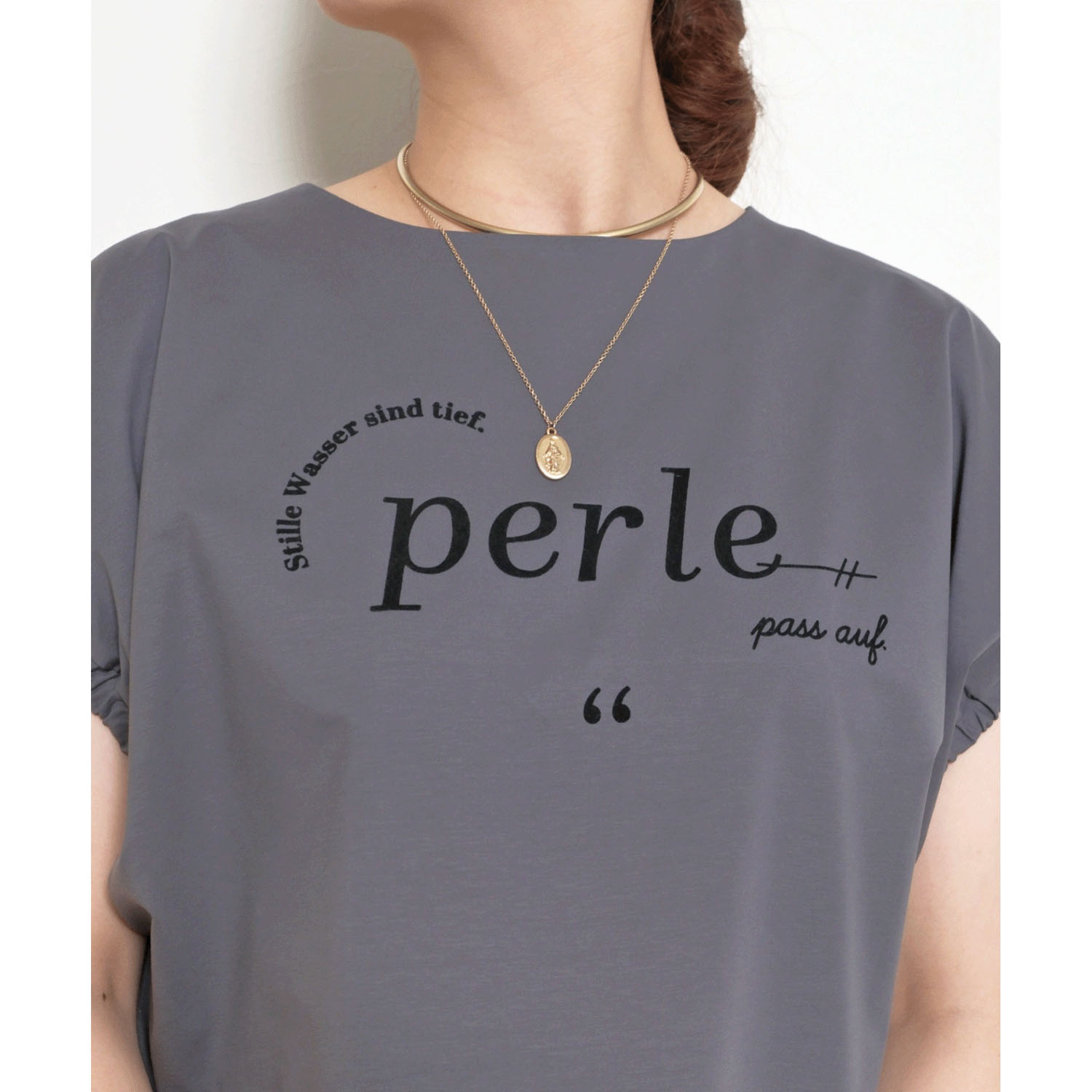 Palm Riche レイヤードライクレースTシャツ - 画像28