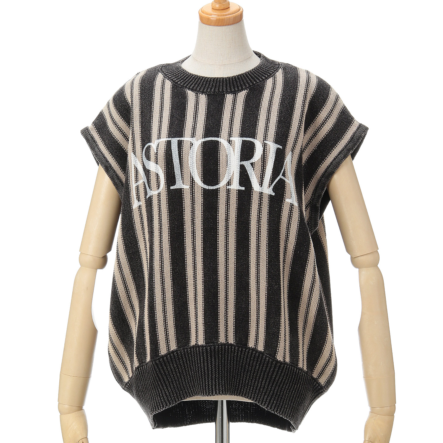 ザンパ ストライプロゴベスト - 画像4