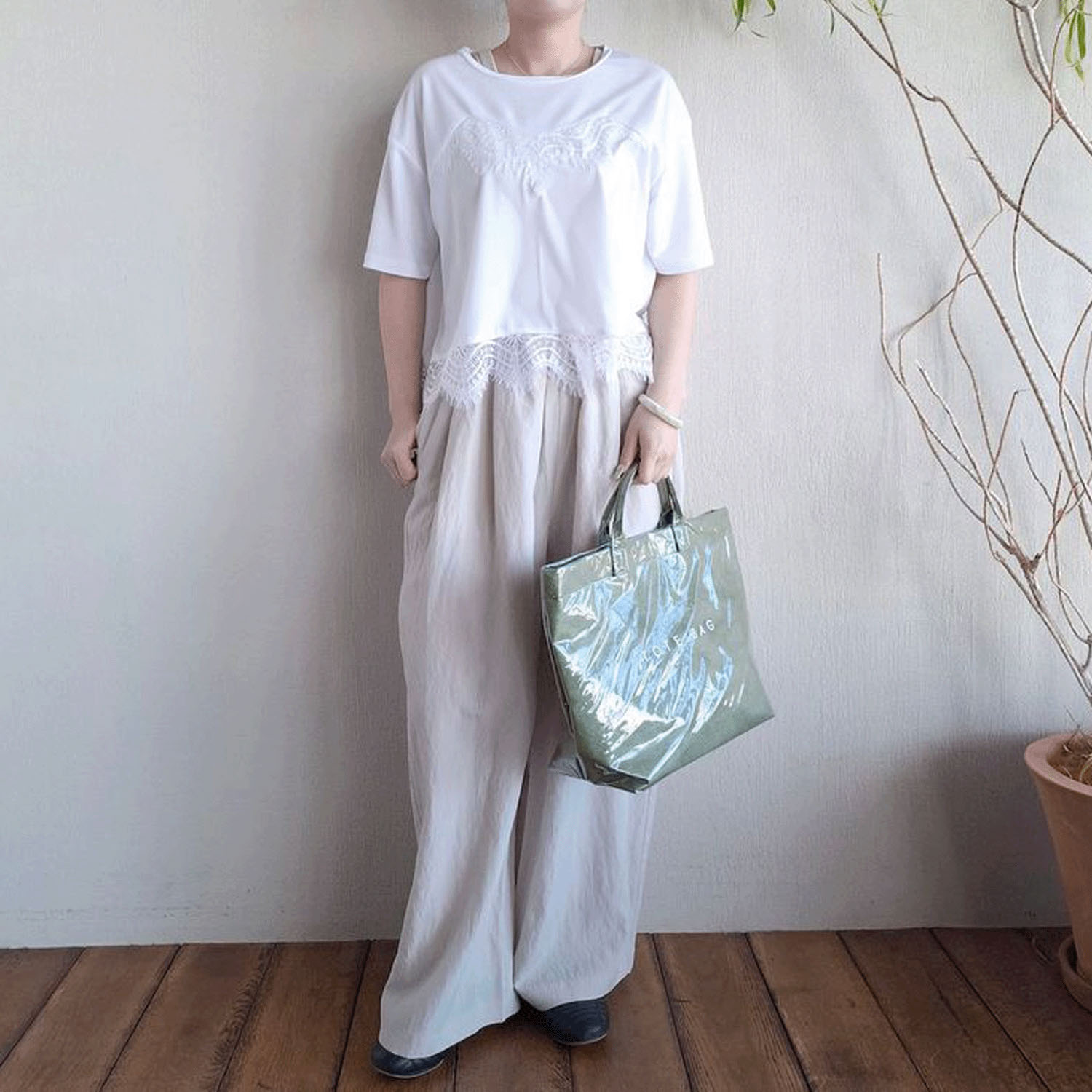 ザンパ イージータックボリュームパンツ - 画像5