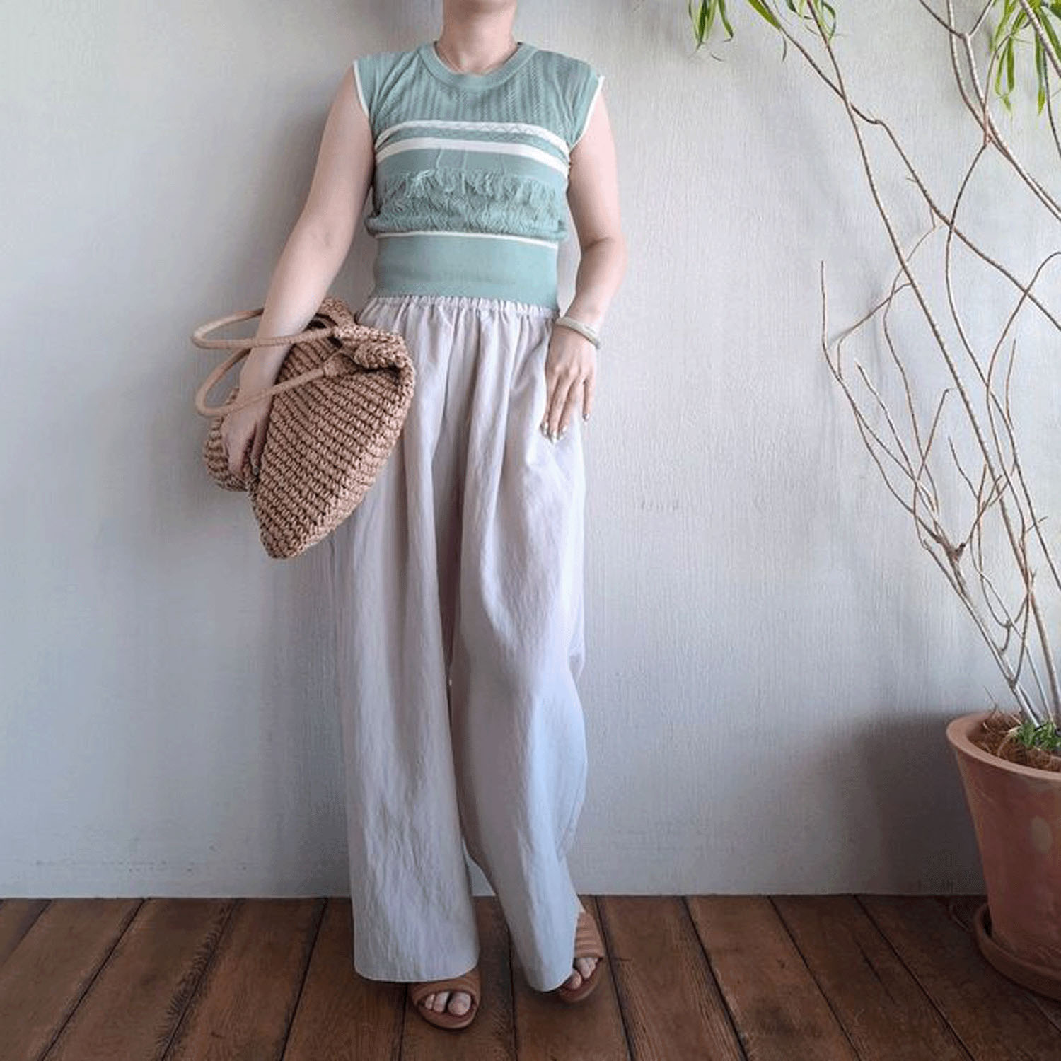 ザンパ イージータックボリュームパンツ - 画像6