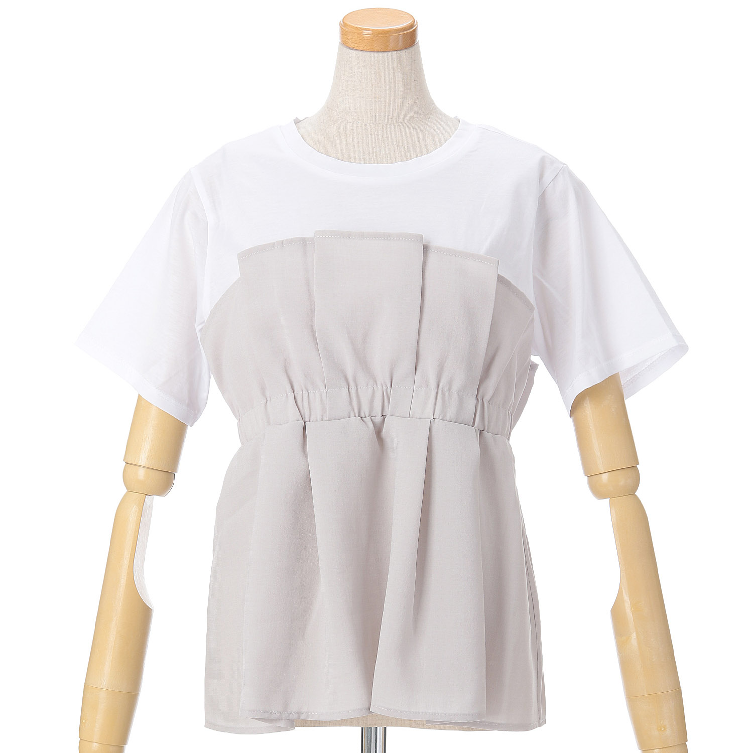 innowave  サスティナクールブッチャーブラウス - 画像1