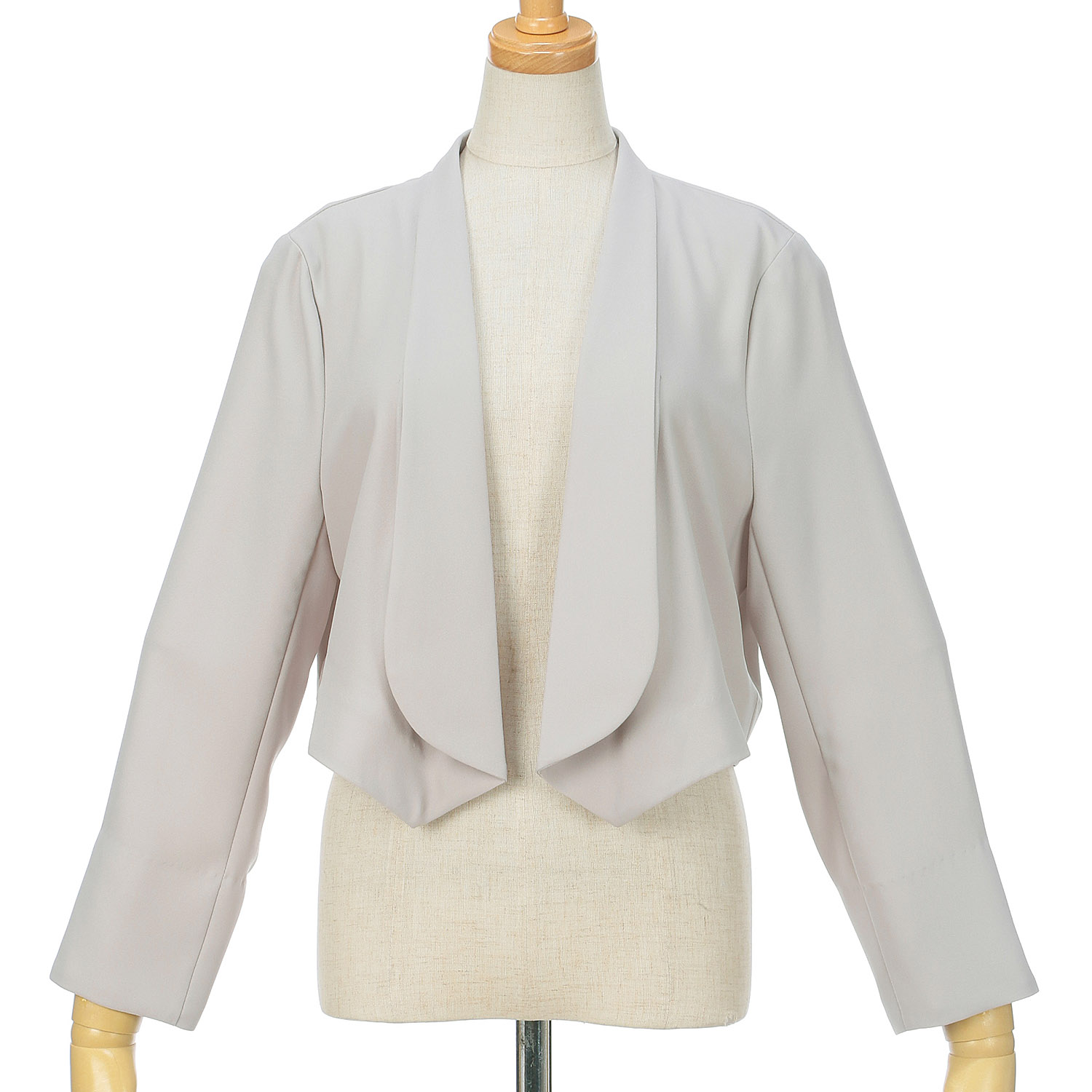 Replete バックサテン羽織 - 画像2