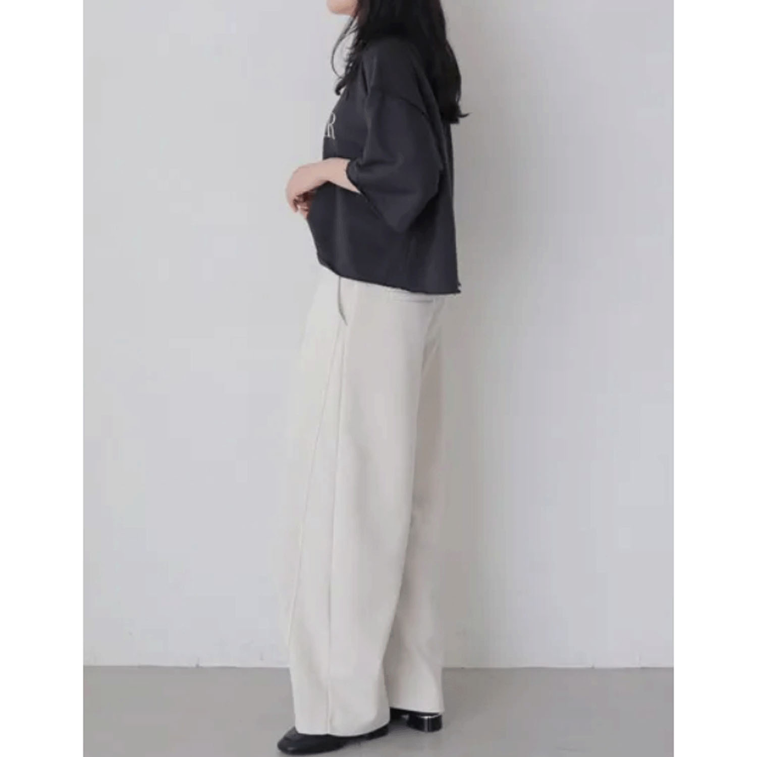 vingtrois スウェットカーブスラックス - 画像13