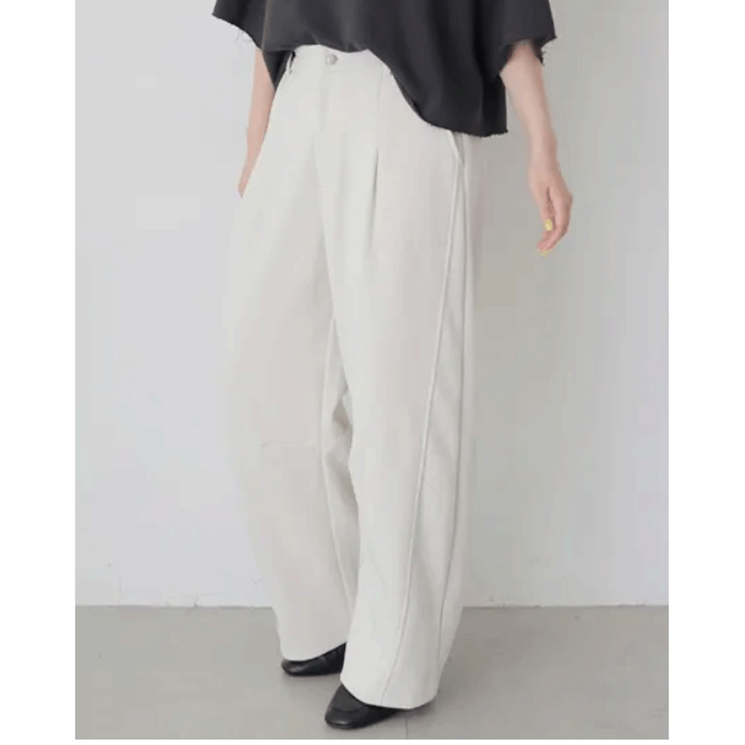 vingtrois スウェットカーブスラックス - 画像6