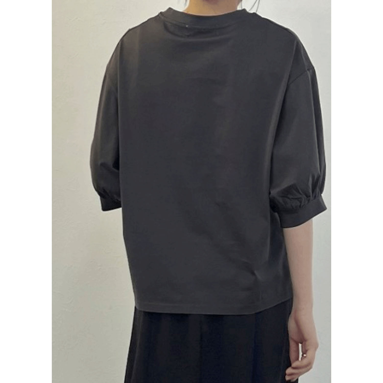 vingtrois ドライタッチコットンパフスリーブ - 画像5