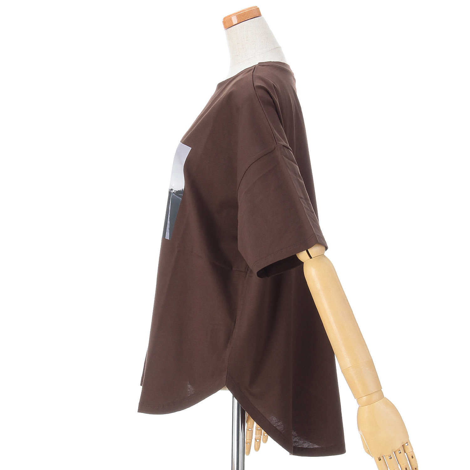 【Insta Live】vingtrois ドライタッチコットンテキストフォトT - 画像5