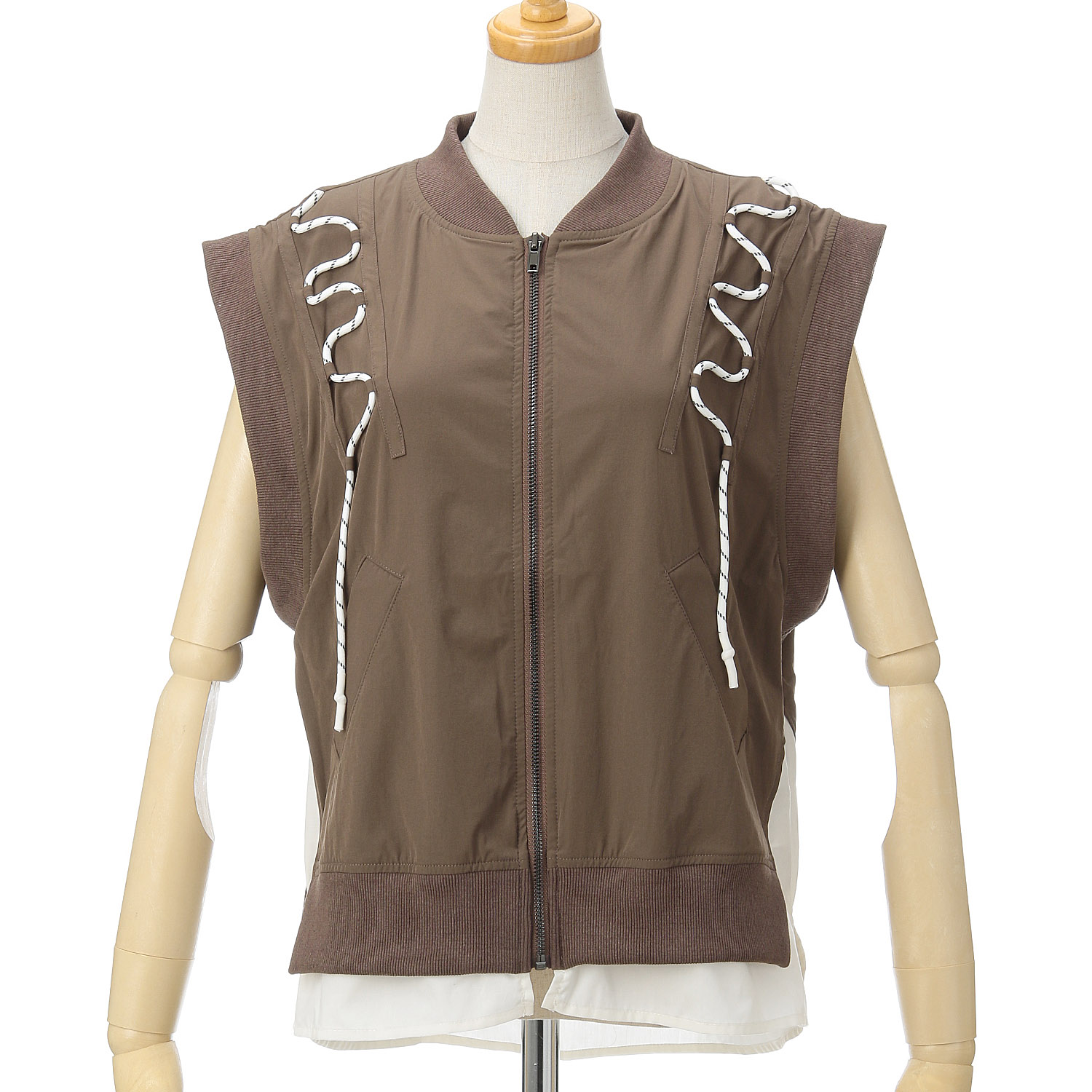 33℃ コードミリタリージップベスト