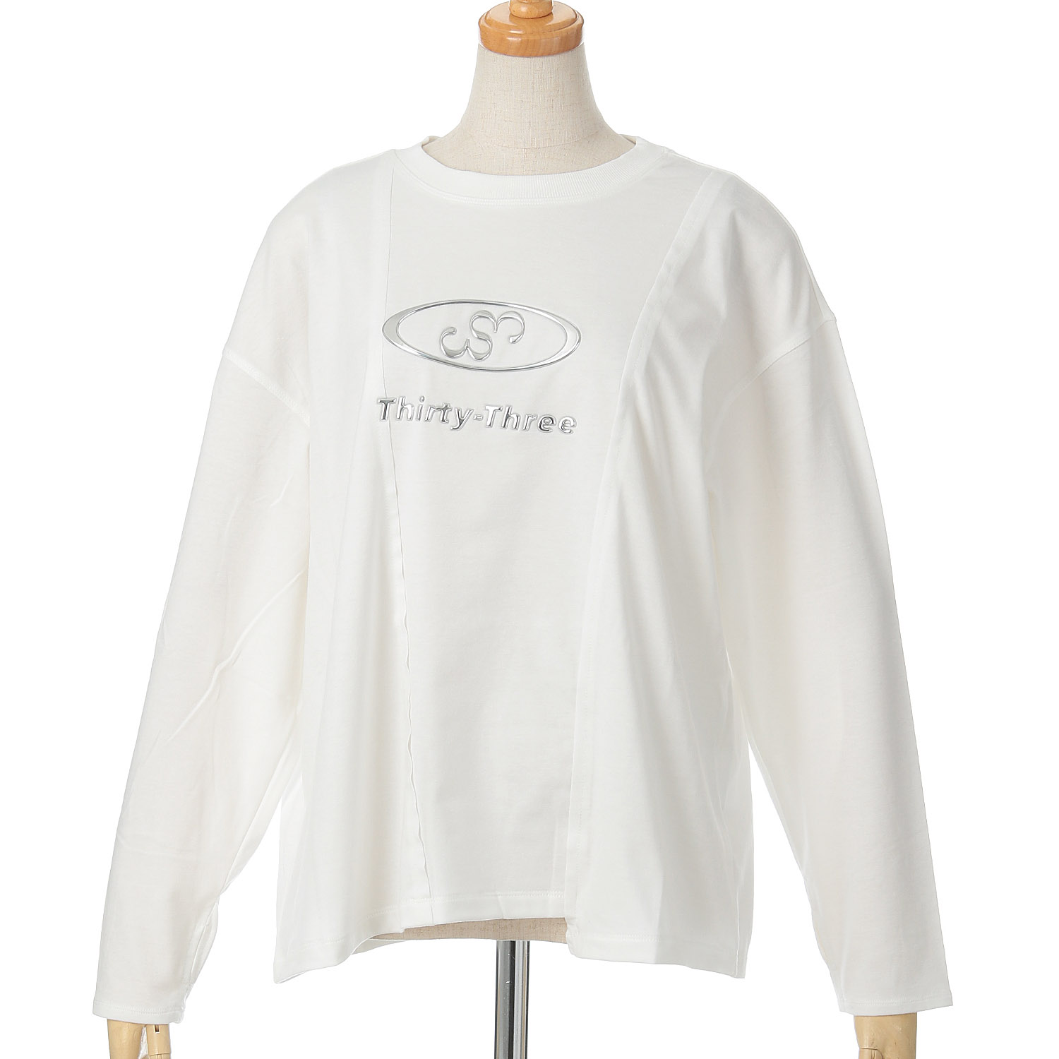 33℃ メタリックロゴロンT - 画像4