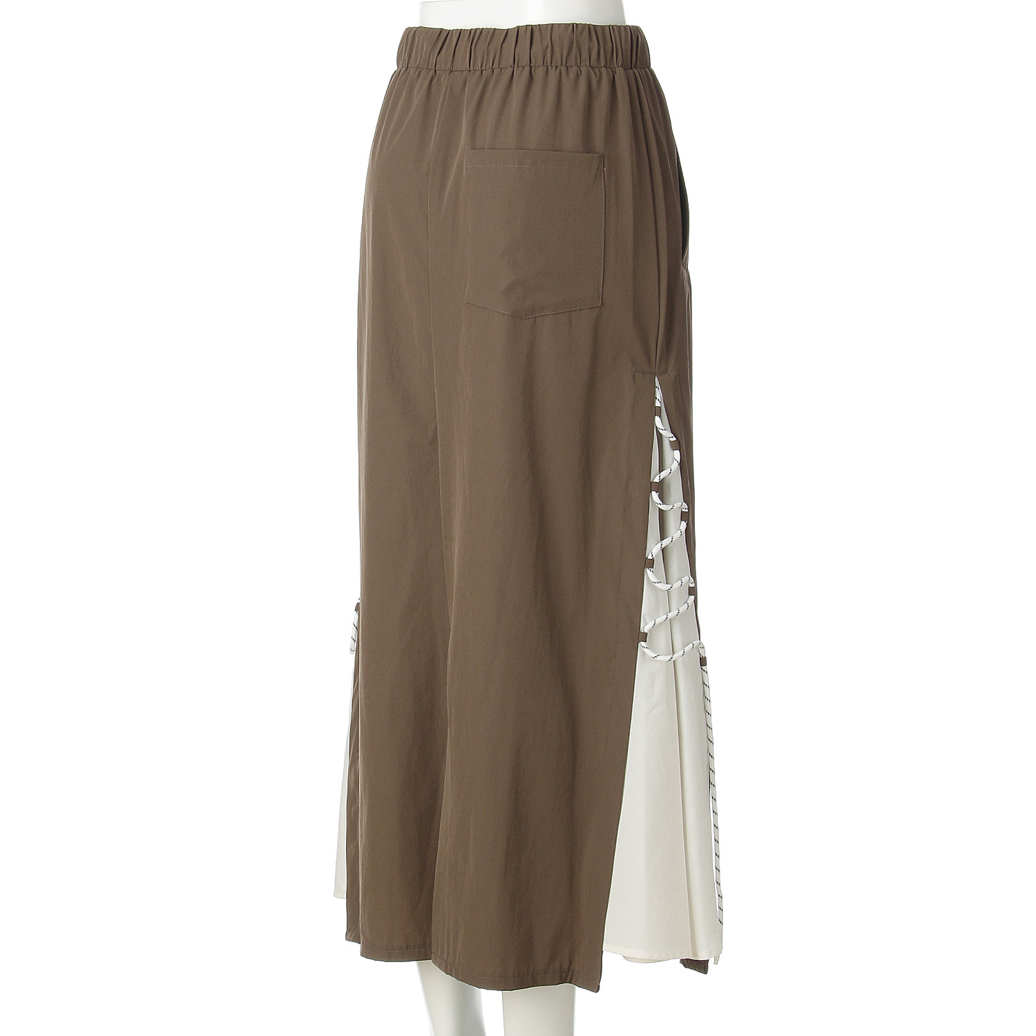 33℃ サイドスリットコードミリタリースカート - 画像3