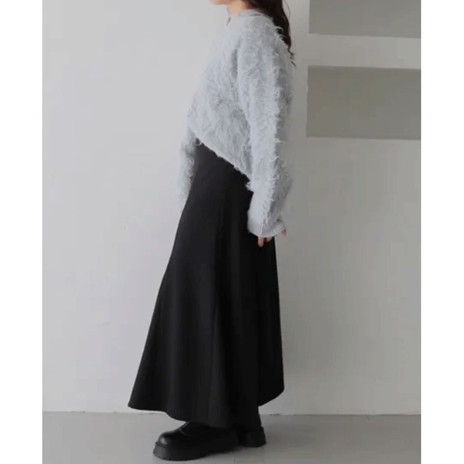 【Insta Live】vingtrois シャギー起毛ポロニット - 画像6