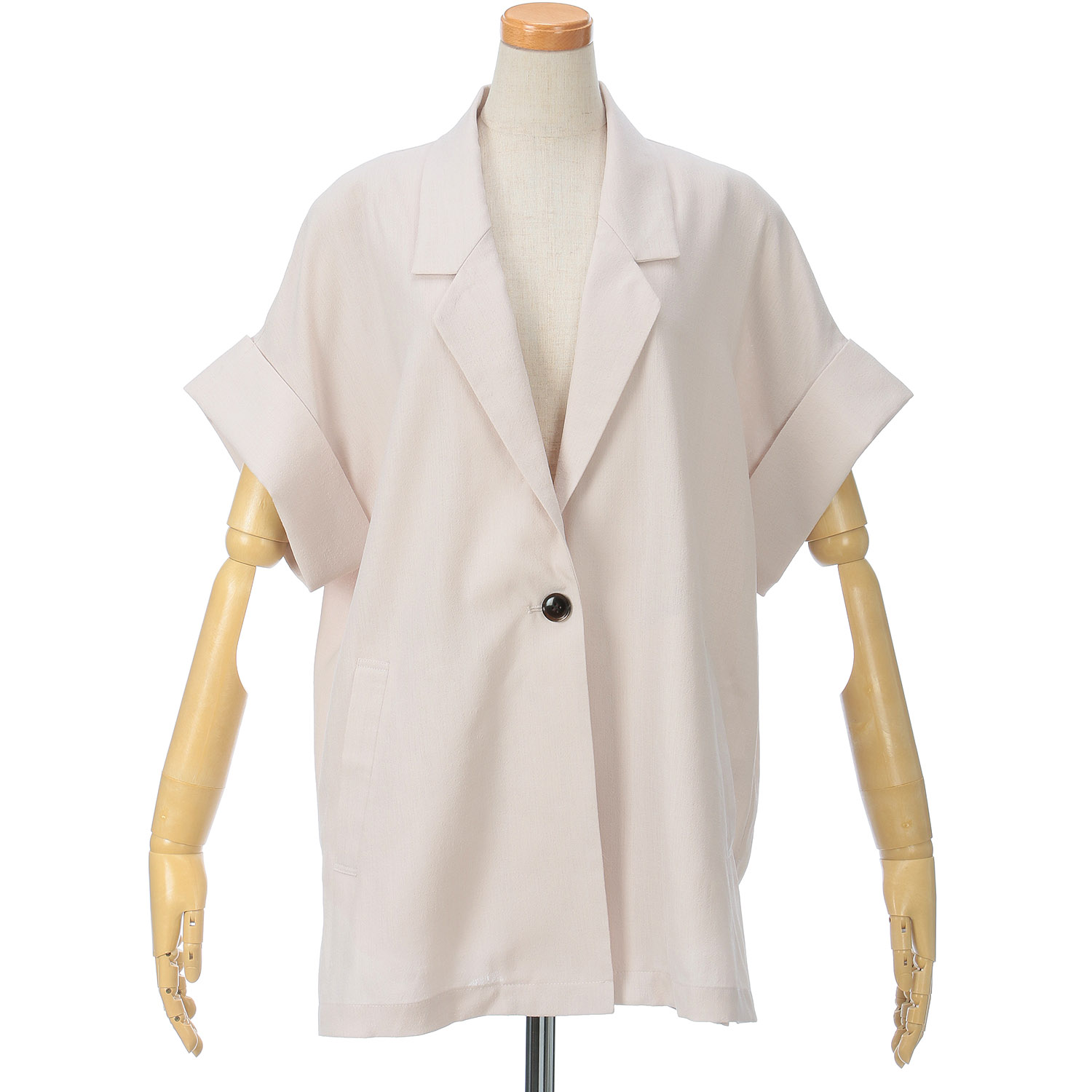 Emilyanリネンライクジャケット - 画像1