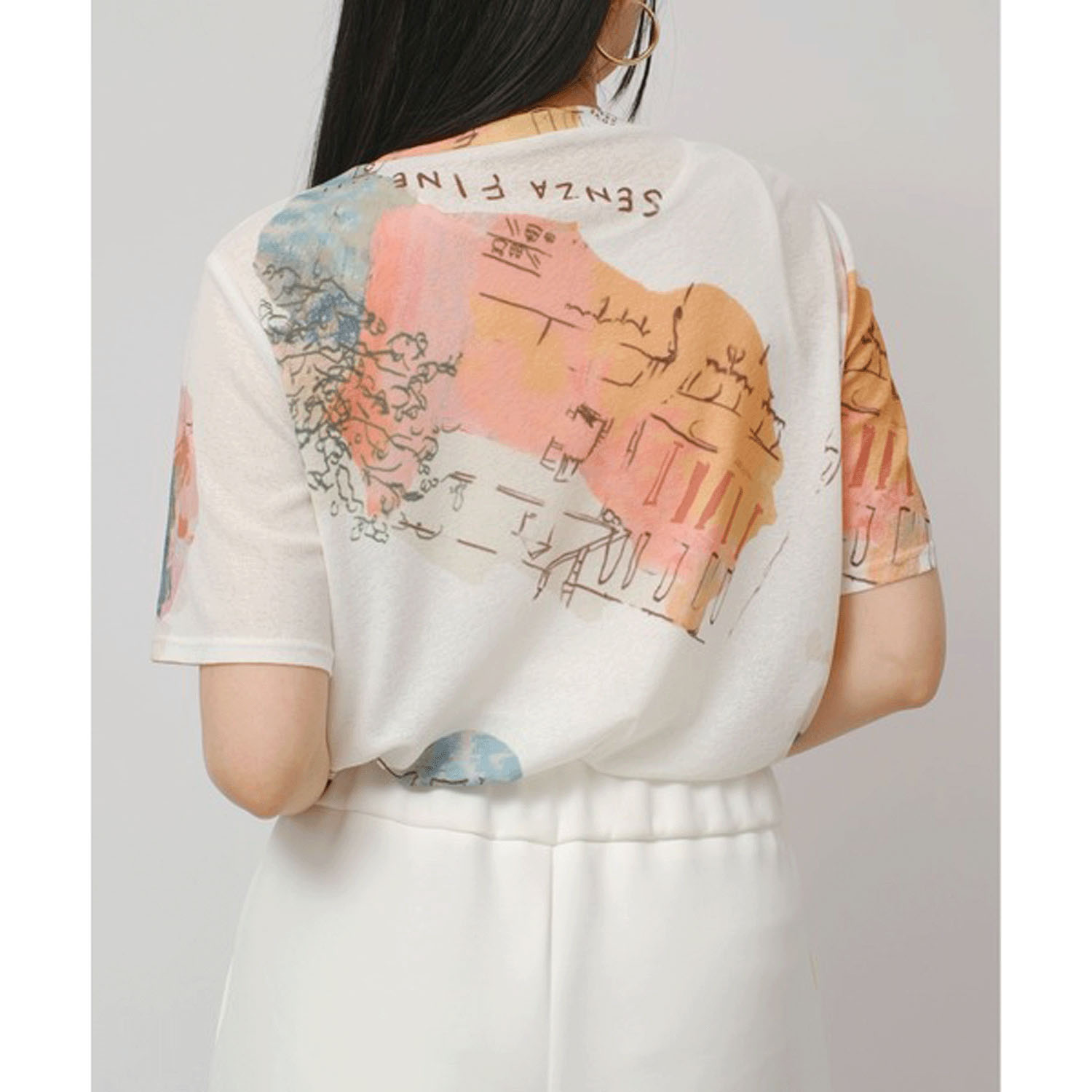 Palm Riche 風景アートTシャツ - 画像6