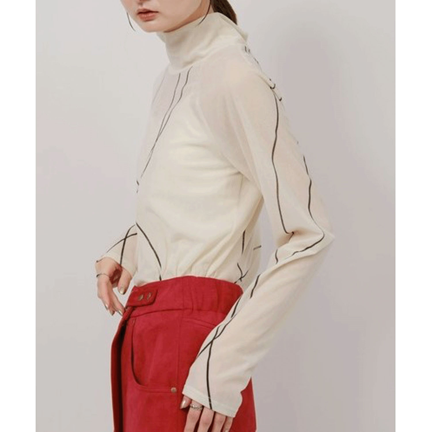 【Insta Live】Palm Riche タトゥライクフロッキートップス - 画像11