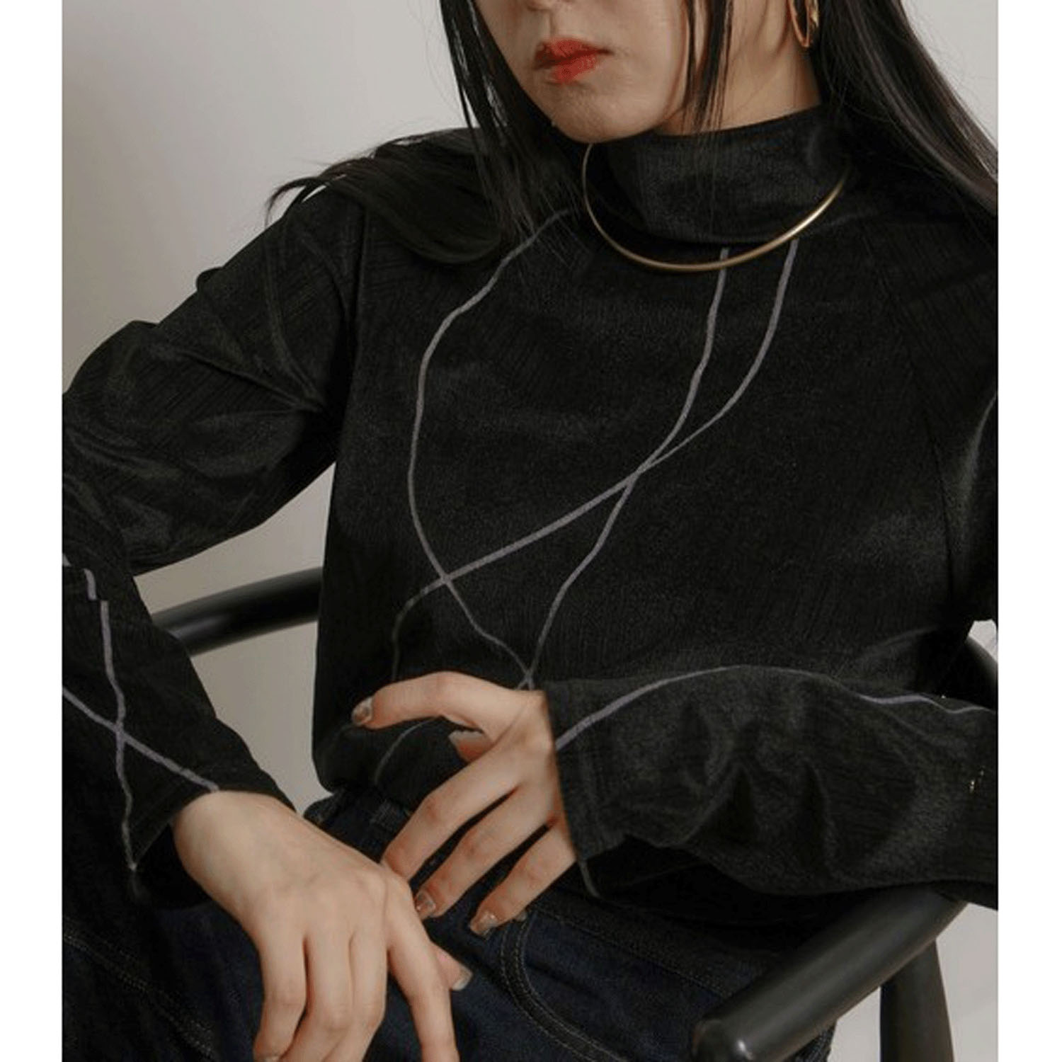 【Insta Live】Palm Riche タトゥライクフロッキートップス - 画像23