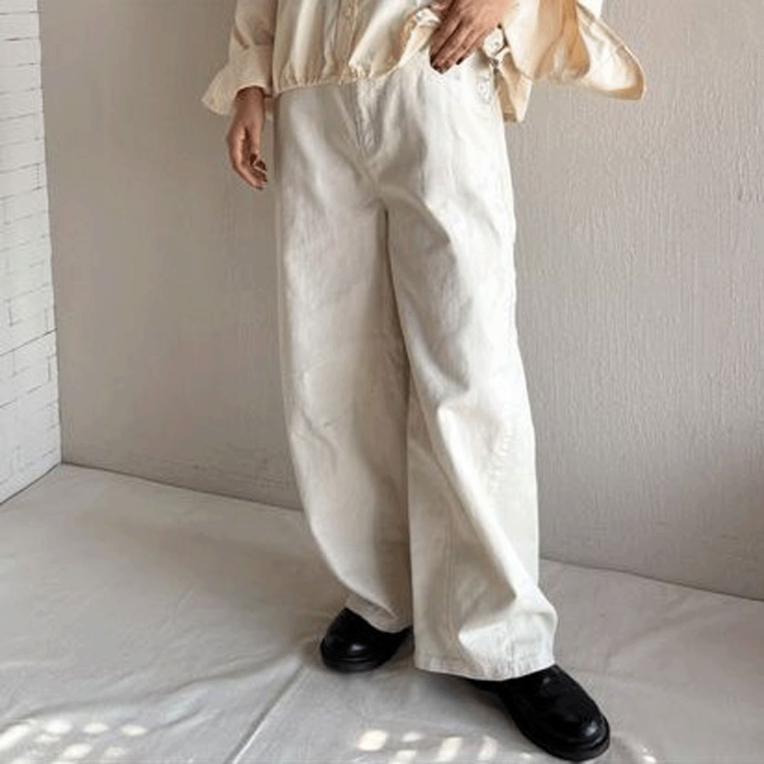 【Insta Live】ザンパ デニム切替パンツ - 画像1