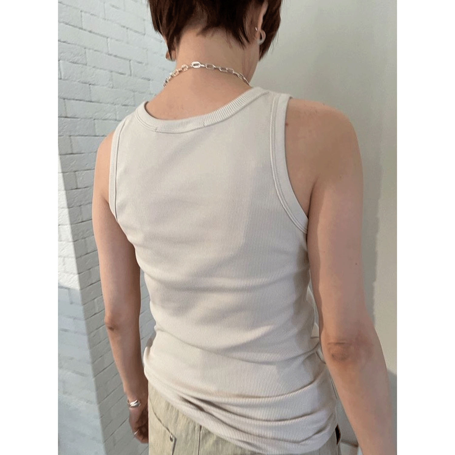 【Insta Live】ザンパ ストレッチテレコアメスリタンク - 画像10