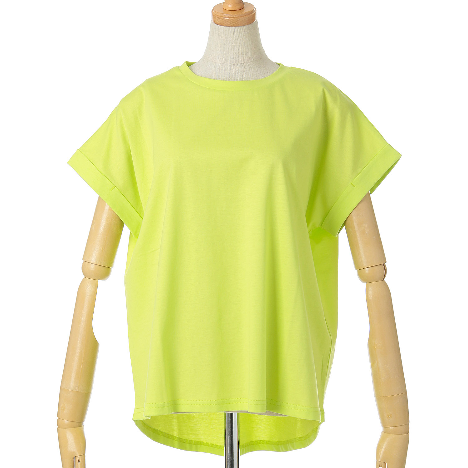 【Insta Live】Vingtrois ドライタッチコットンターンバックT - 画像6